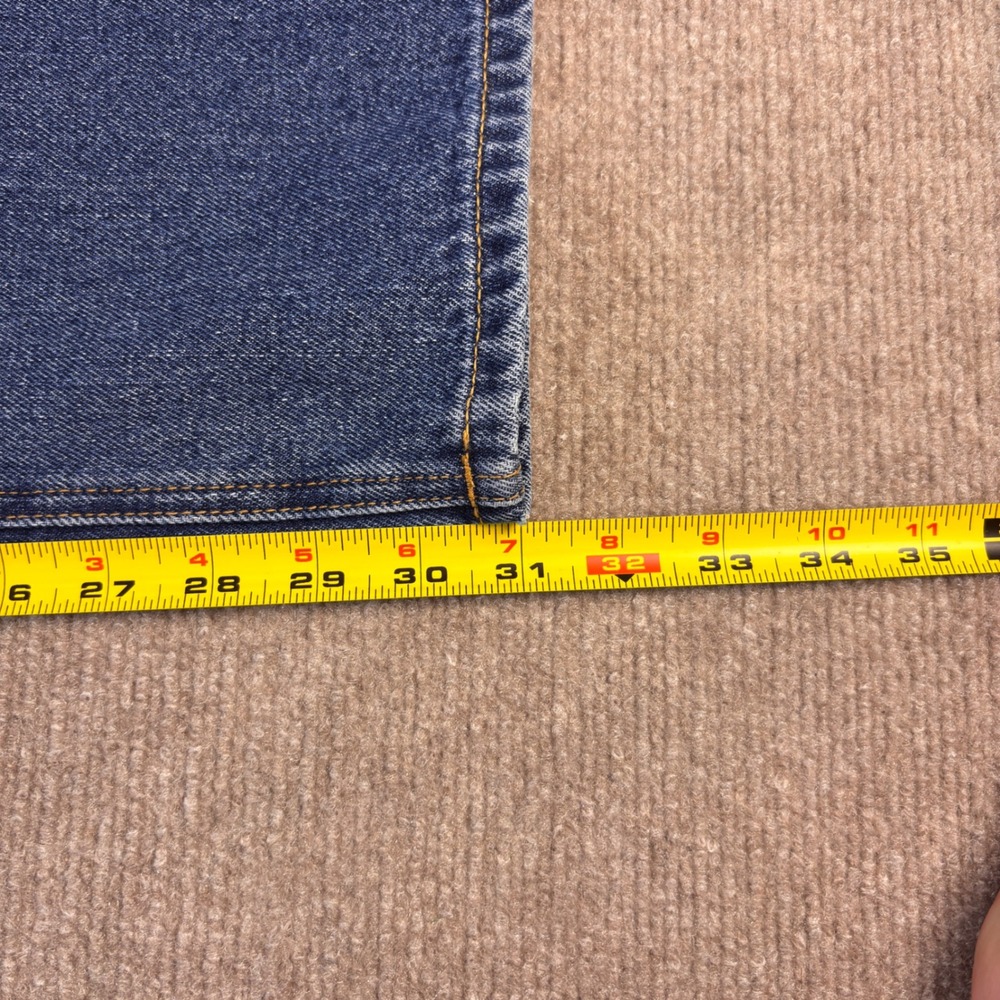 Von Dutch Originals Baggy Wide Leg Jeans Mens 32 Medium Wash Blue Denim NWT - Picture 7 of 8